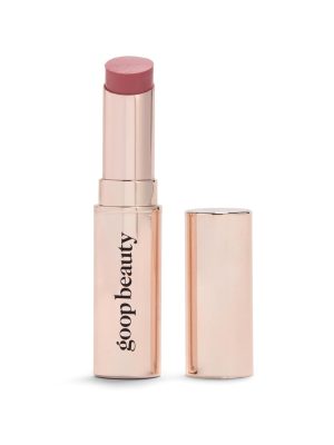 goop Beauty Tinted Lip Balm - Moisturizing, Soothing, Hydrating Lip Balm for Chapped, Cracked & Dry Lips, Nude-Pink Color, 0.16 oz