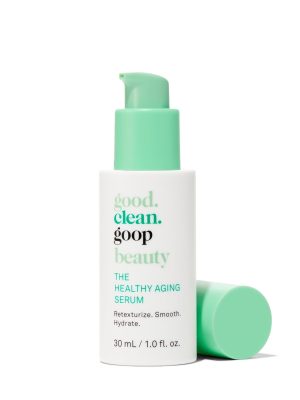 good.clean.goop beauty The Healthy Aging Serum | Facial Serum with Tranexamic Acid, Shikimic Acid & Goji Berry Oil | Serum to Help Smooth Wrinkles and Fine Lines | Anti-Aging Serum | Vegan | 1 Fl oz