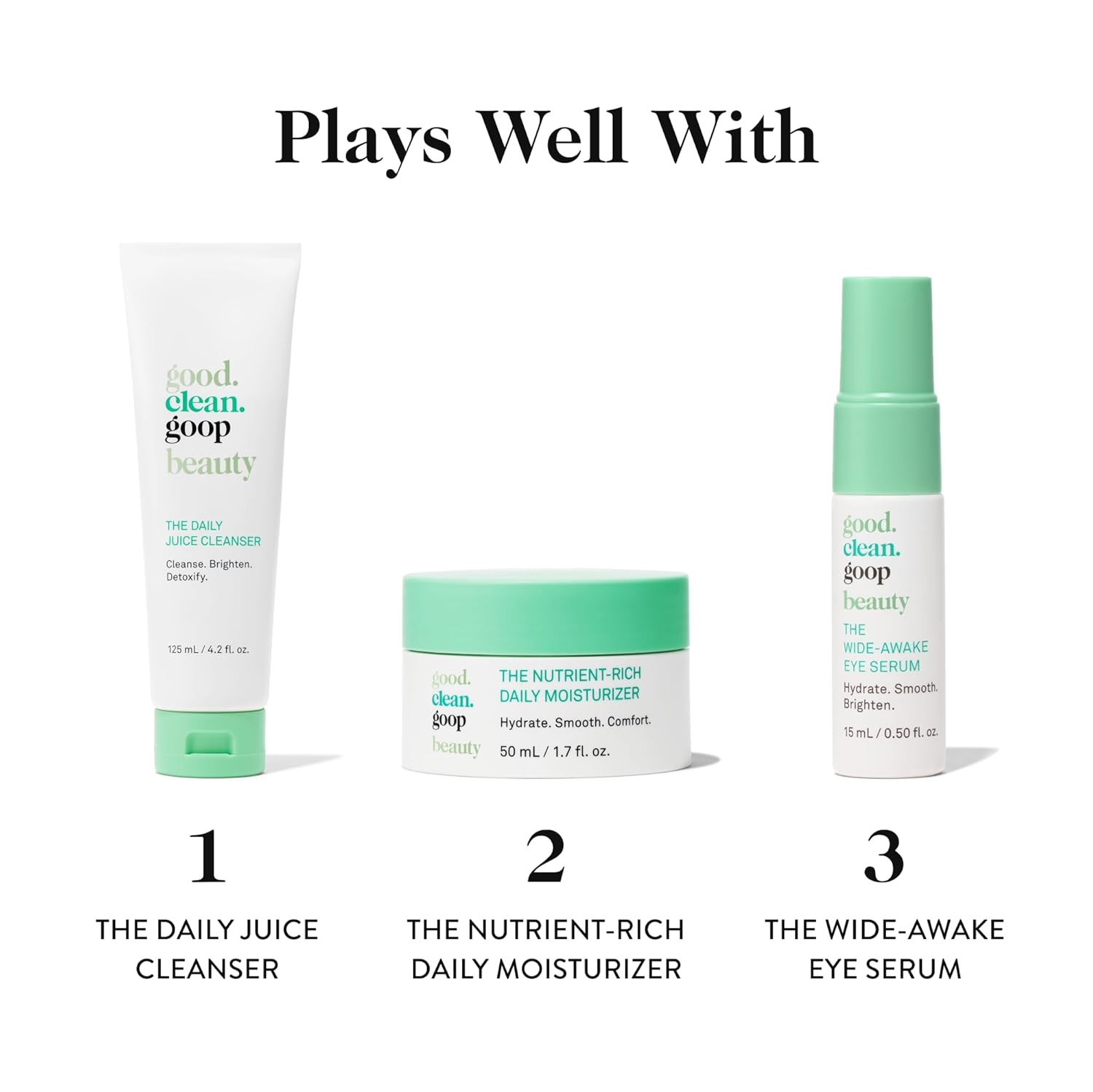 good.clean.goop beauty The Healthy Aging Serum | Facial Serum with Tranexamic Acid, Shikimic Acid & Goji Berry Oil | Serum to Help Smooth Wrinkles and Fine Lines | Anti-Aging Serum | Vegan | 1 Fl oz - Image 4