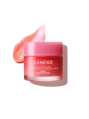 LANEIGE Lip Sleeping Mask: Nourish, Hydrate, Vitamin C, Murumuru & Shea Butter, Antioxidants, Flaky, Dry Lips